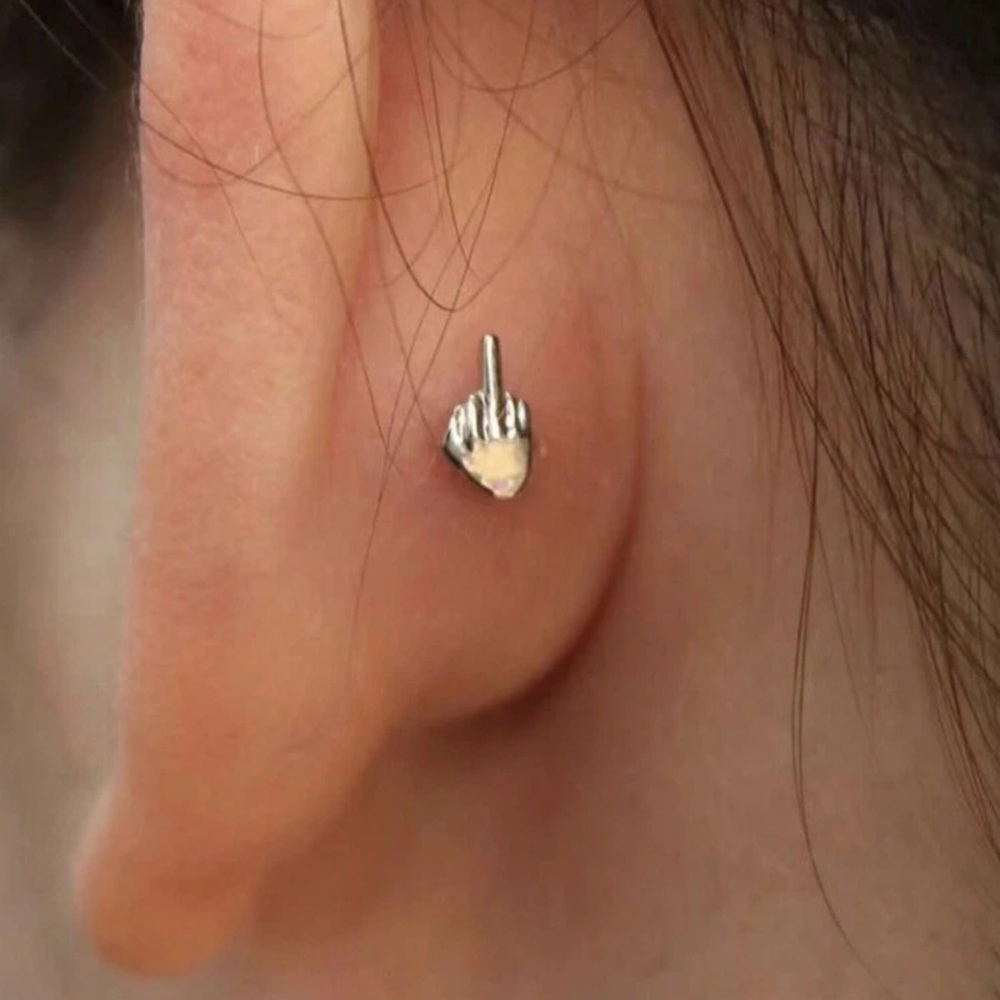 Silver Statement Earrings